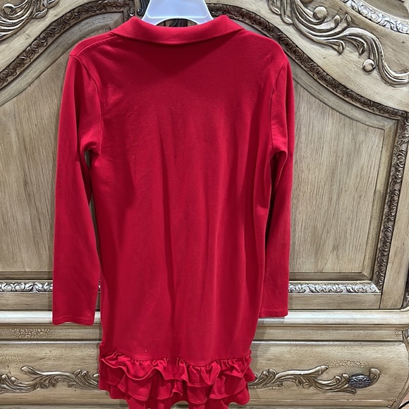 🐴 Like New Polo Ralph Lauren Little Girl’s Ruffle Dress - Picture 4 of 5